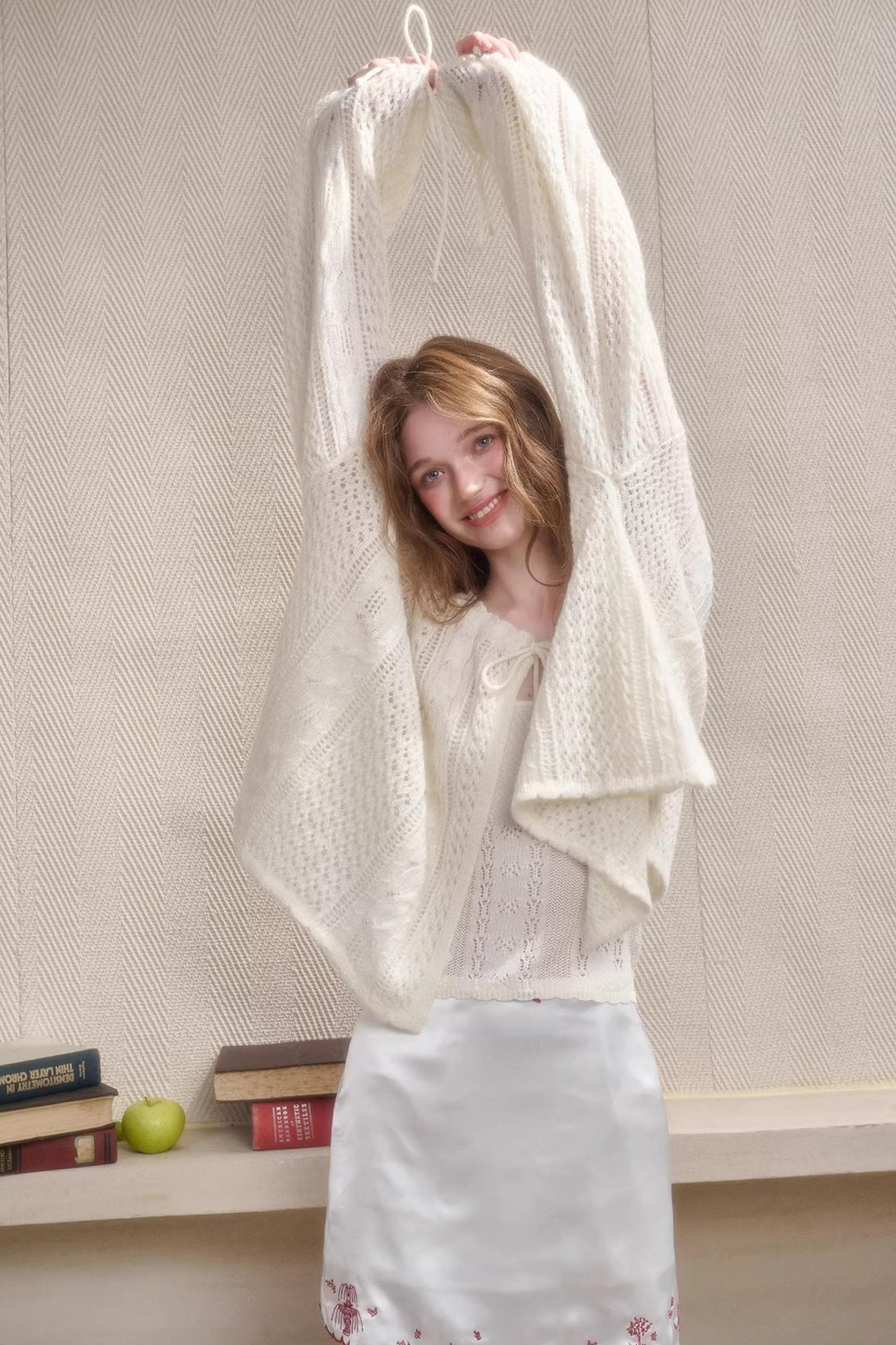 Riverbank of the Wind Mohair Sweater