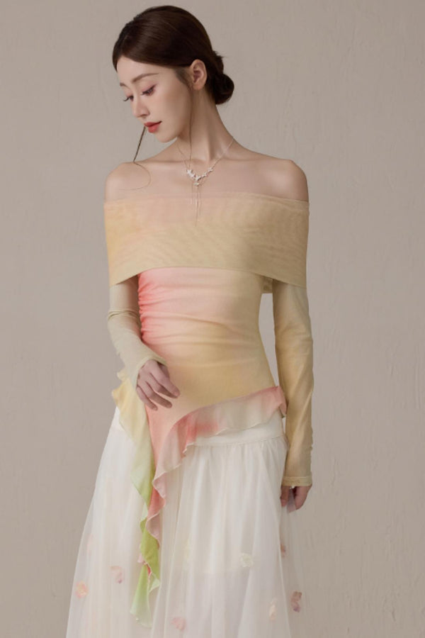 Moonlit One-Shoulder Top