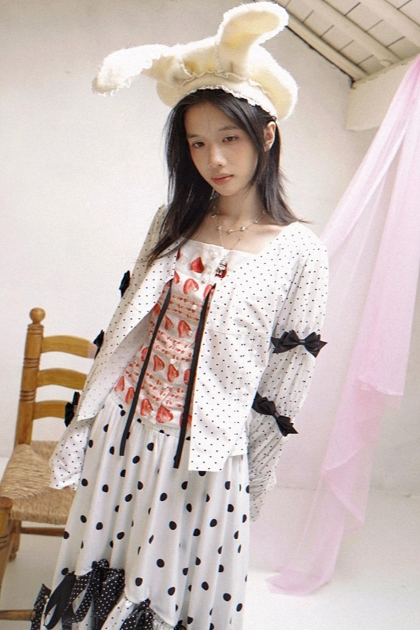 Happy Birthday Polka Dot Red Checkered Shirt