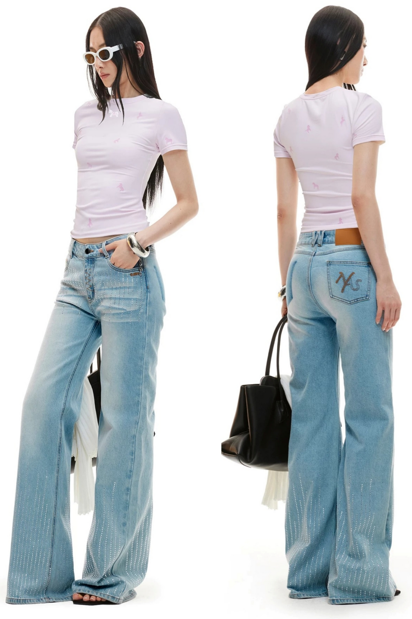 Cloud-Like Knit Little Pony Top