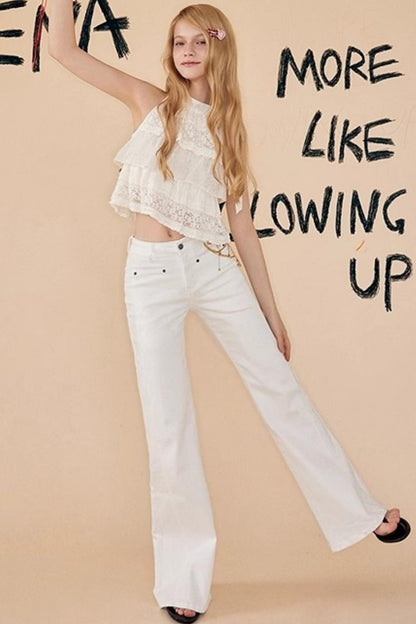 Vintage White Slim Jeans