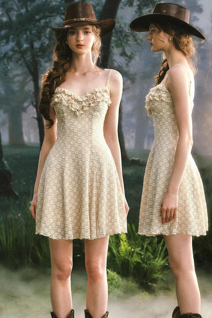 Temple Adventure Lace Dress Set-Up