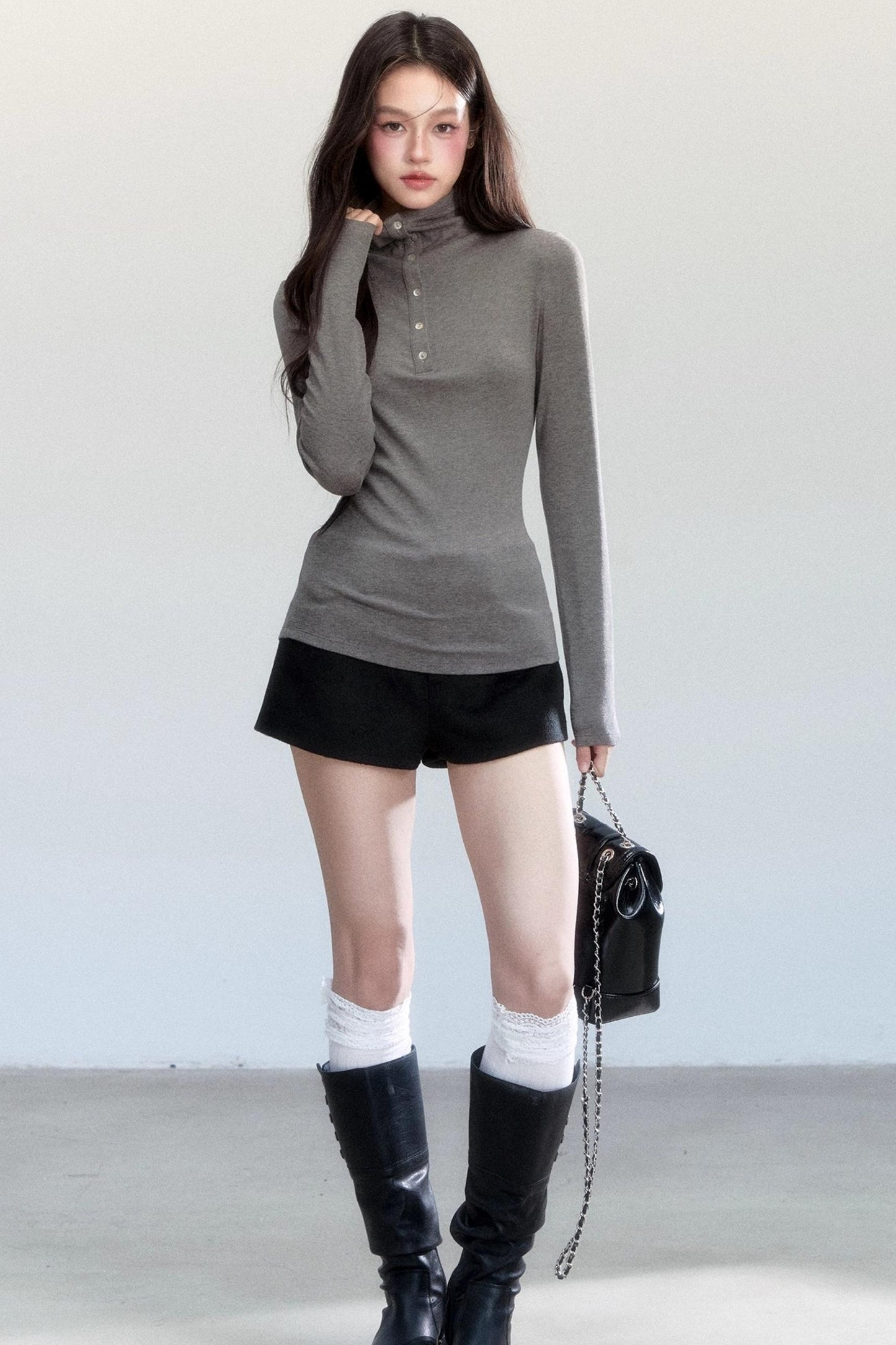 Fragile Slim Long Sleeve T-Shirt