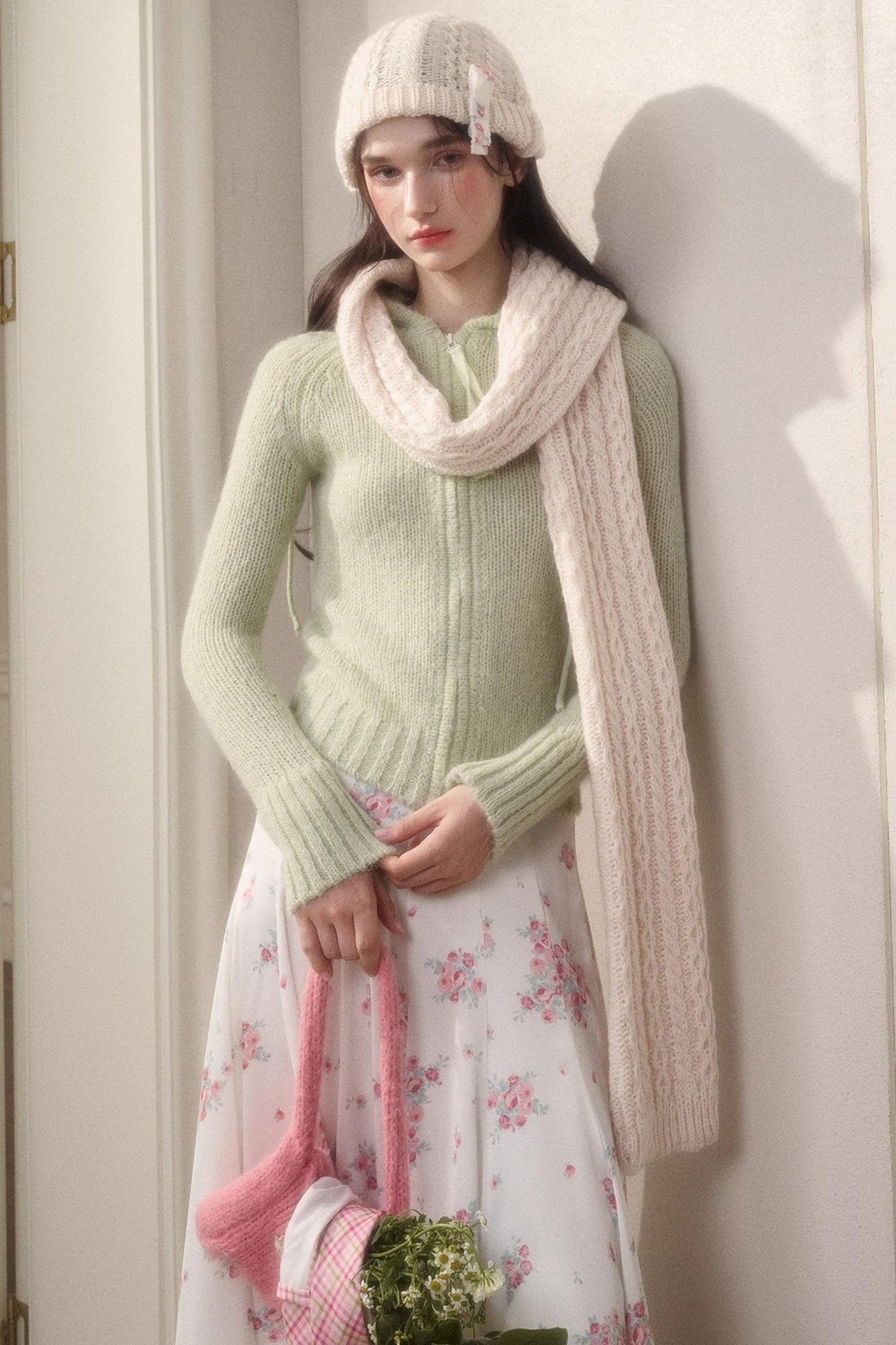 Shiny Satin Maxi Skirt