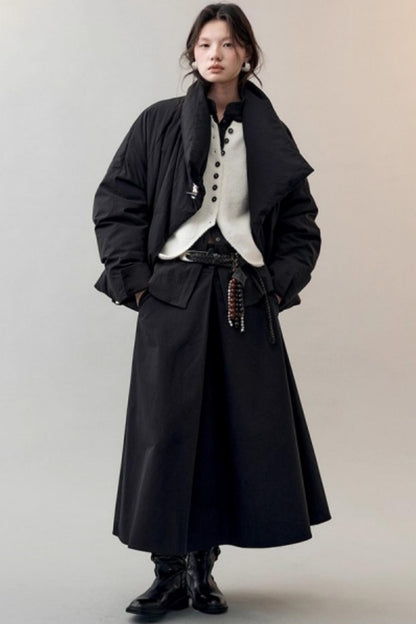 Chic Waist Deconstructed Skirt