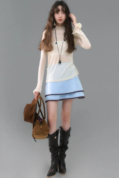 Original Island Rose Tencel Knit Top