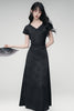 Schwarzer Jacquard