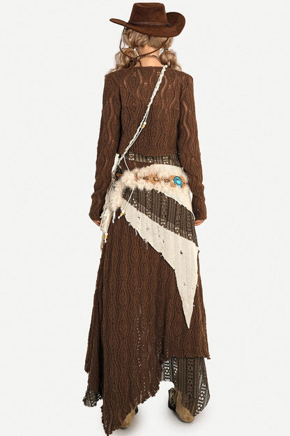 Milky Cool Art Skirt Set-Up