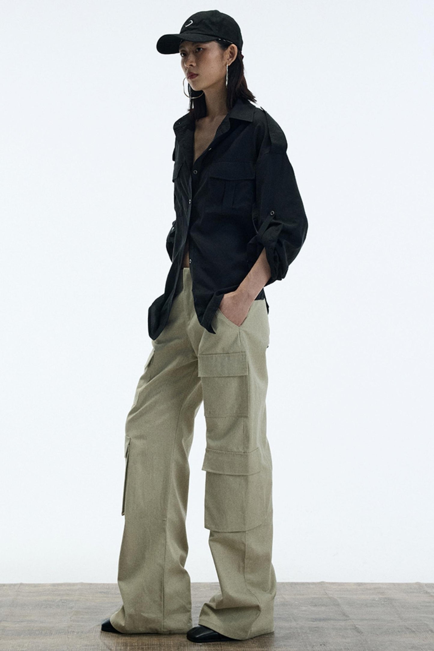 Modern Khaki Cargo Pants