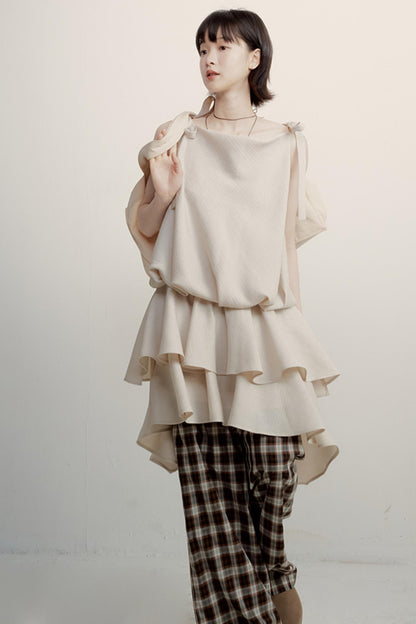 Tramp Geometric Slouchy Pants