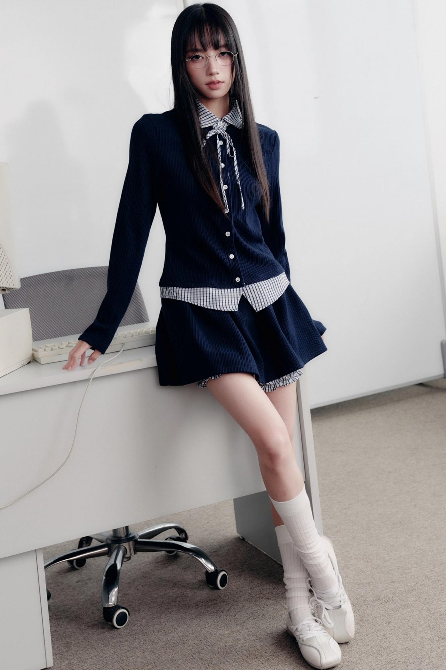 Korean High School Style Two Piece Set-Up