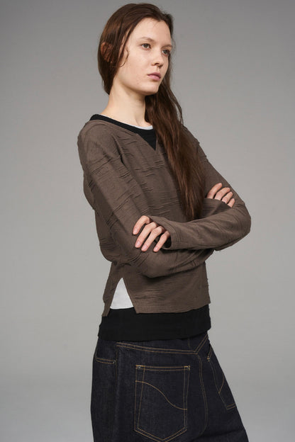 Multi-layer Skin Fit T-Shirt