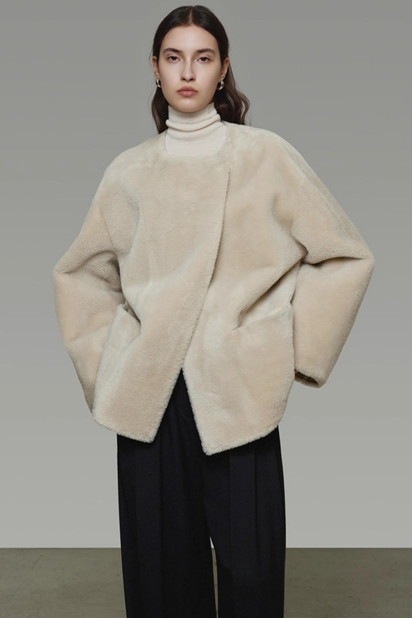 Winter Plush Fur Jacket