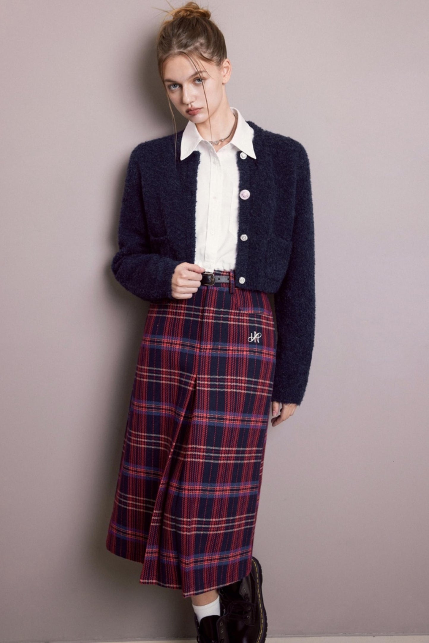 Frost Button Knit Cardigan