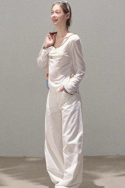 Tencel Blend Cowl Knit Top