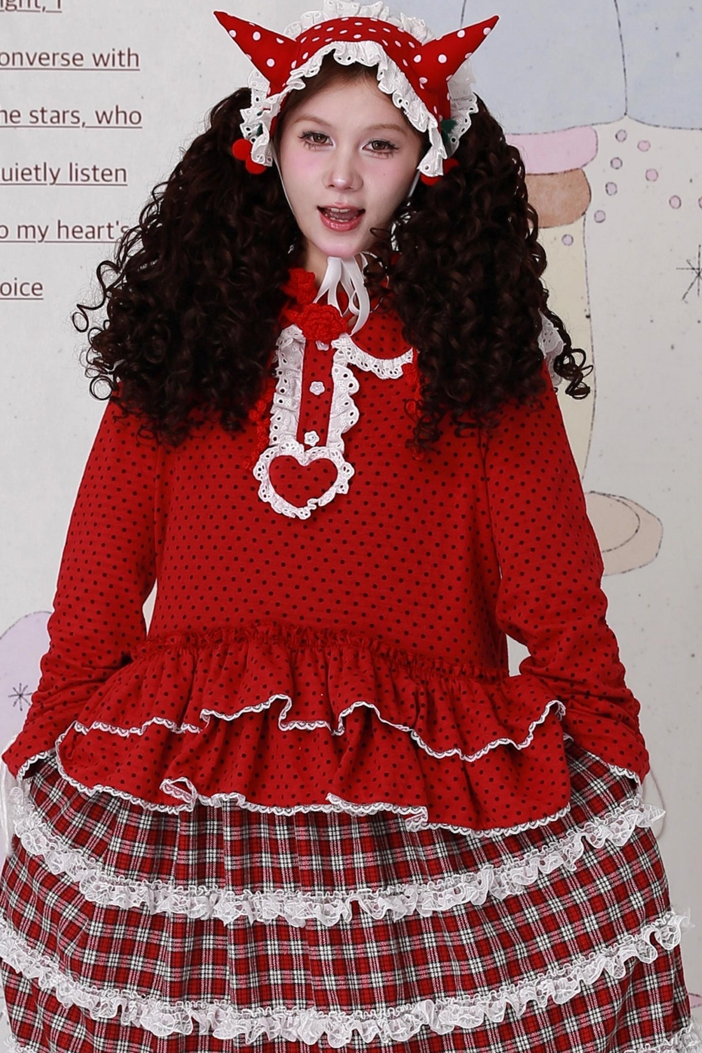 Christmas Girl Fleece Top