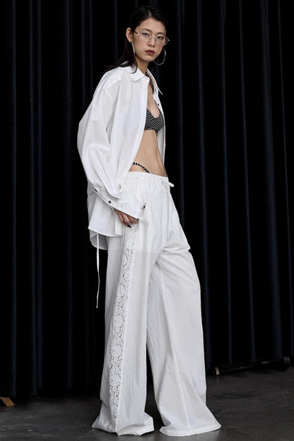 Patchwork Lace Shirt