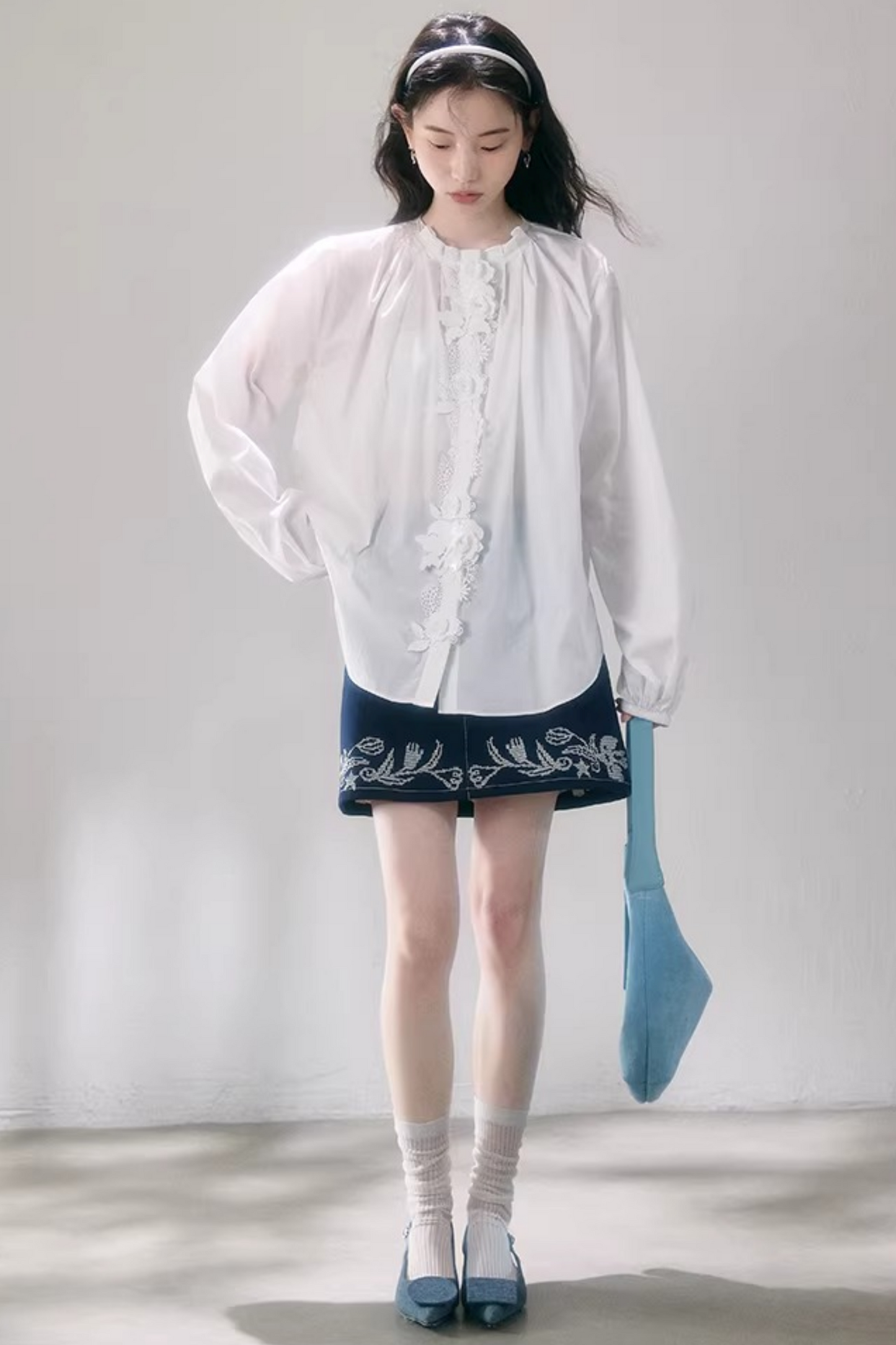 Jasmine Floral Lace Blouse