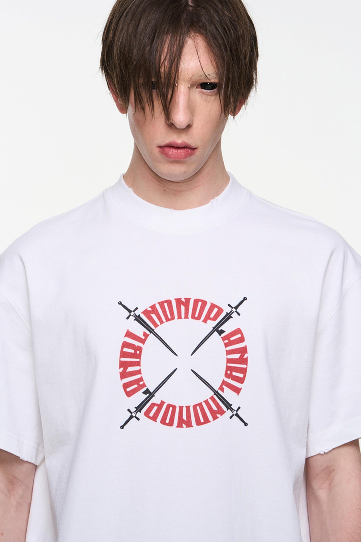 Washed Houken Loose Tee