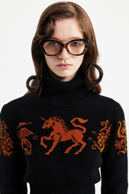 Vintage Jacquard Sweater