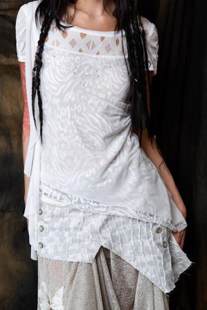 Retro Short Sleeve Top