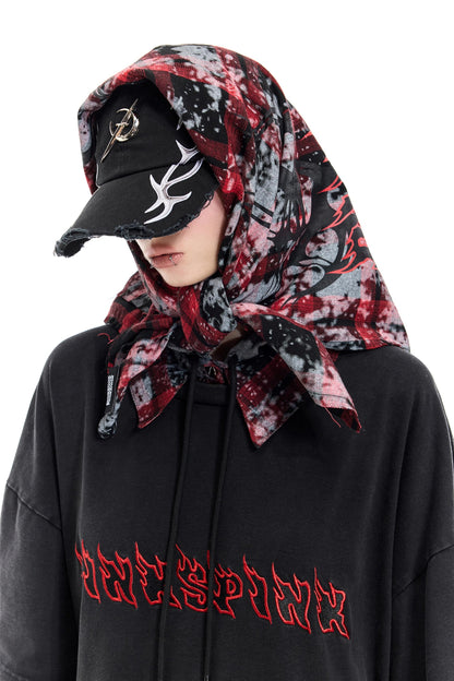 Art Spray Print Scarf