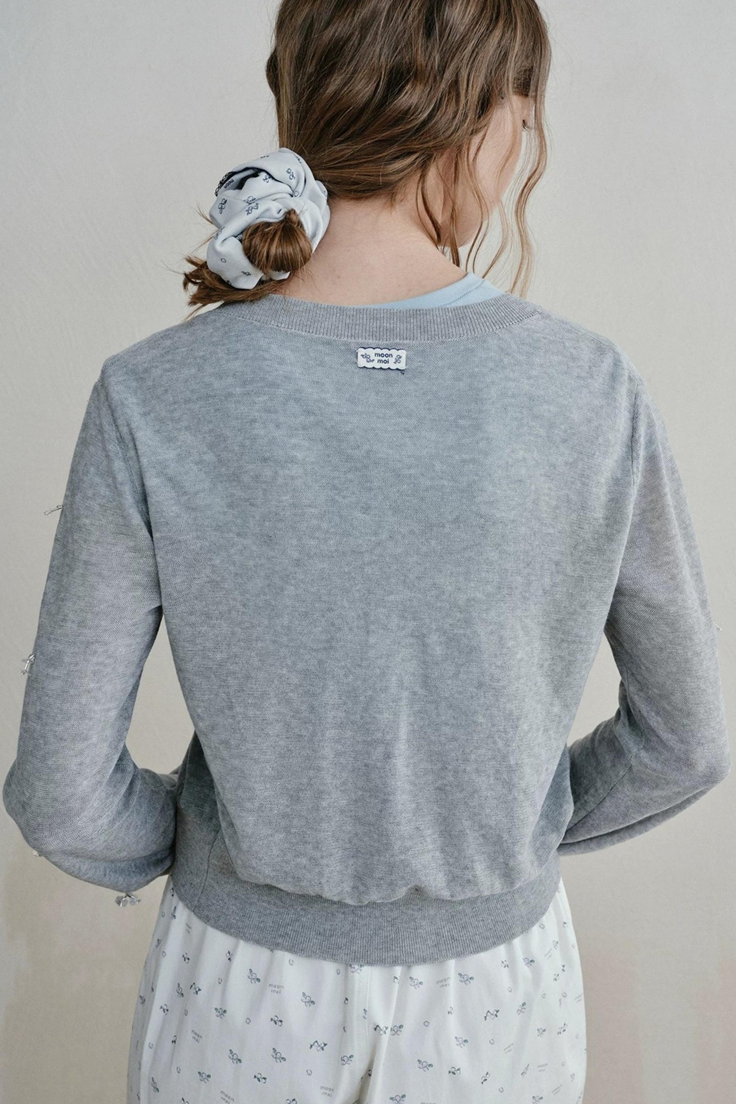 Heartbeat Beaded Knit Cardigan
