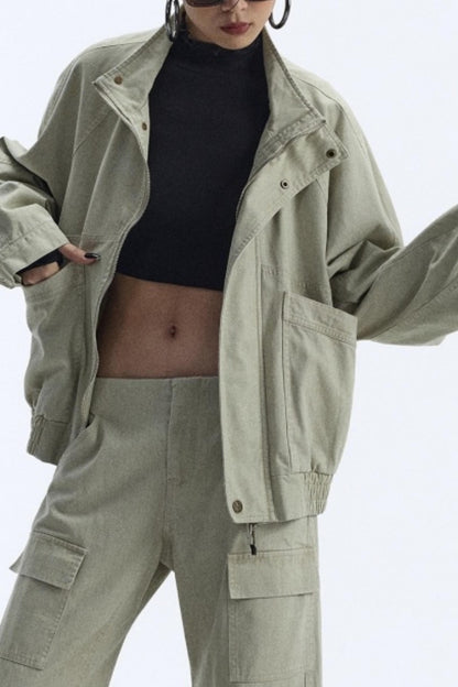 Retro Modern Workwear Jacket