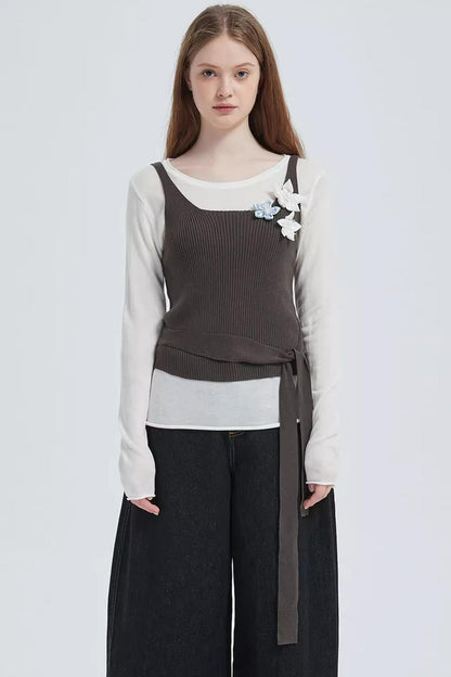 Autumn Niche Knitted Vest Top