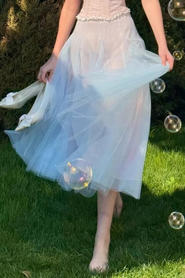 Blue Lily Bustier Set-Up