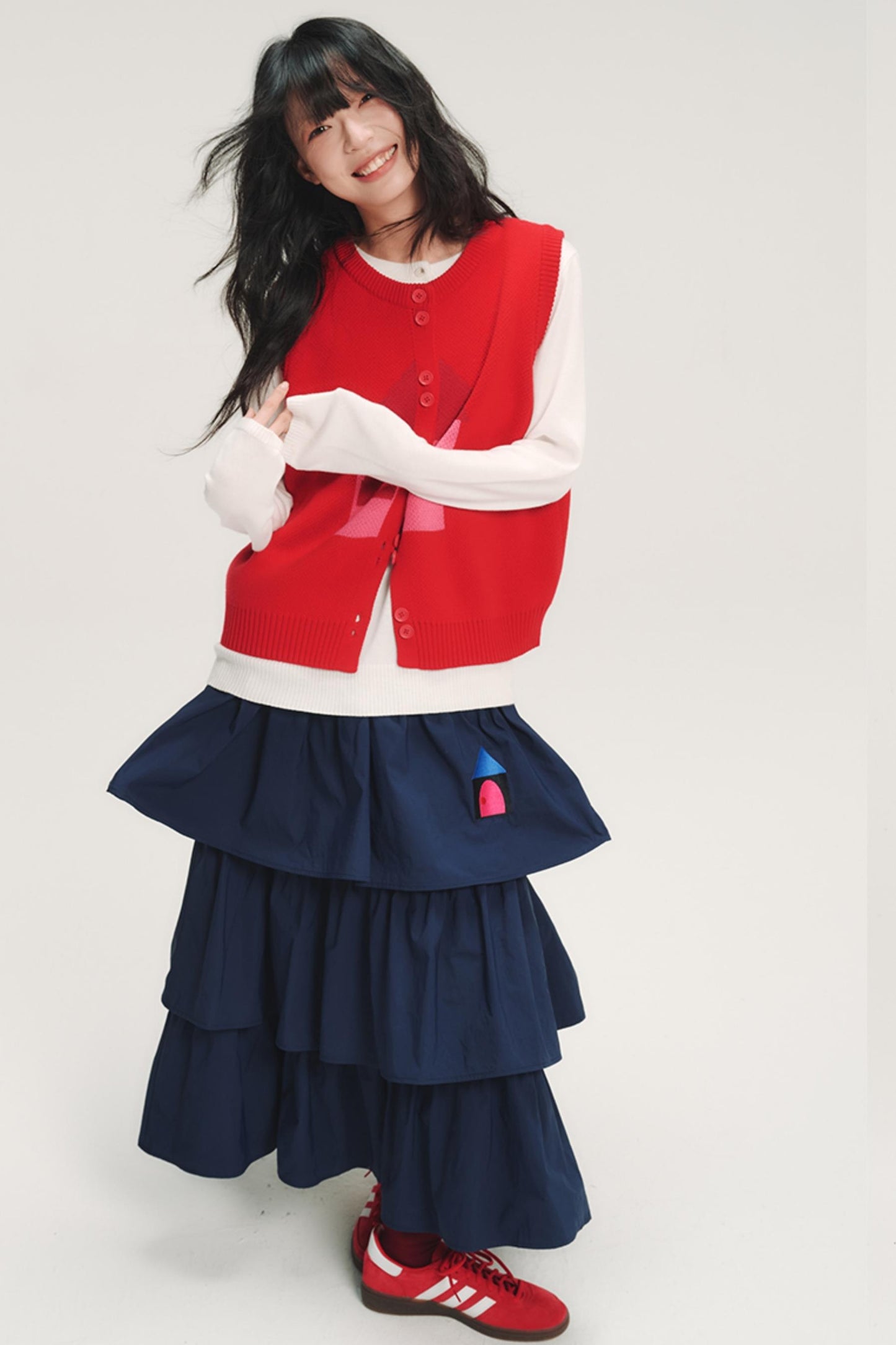 Red House Jacquard Wool Vest