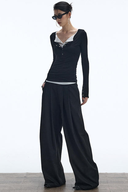 Winter Wide-Leg Trousers
