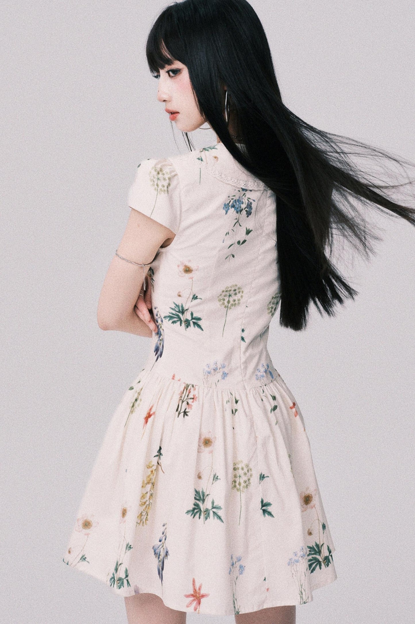 Floral French Doll Dress