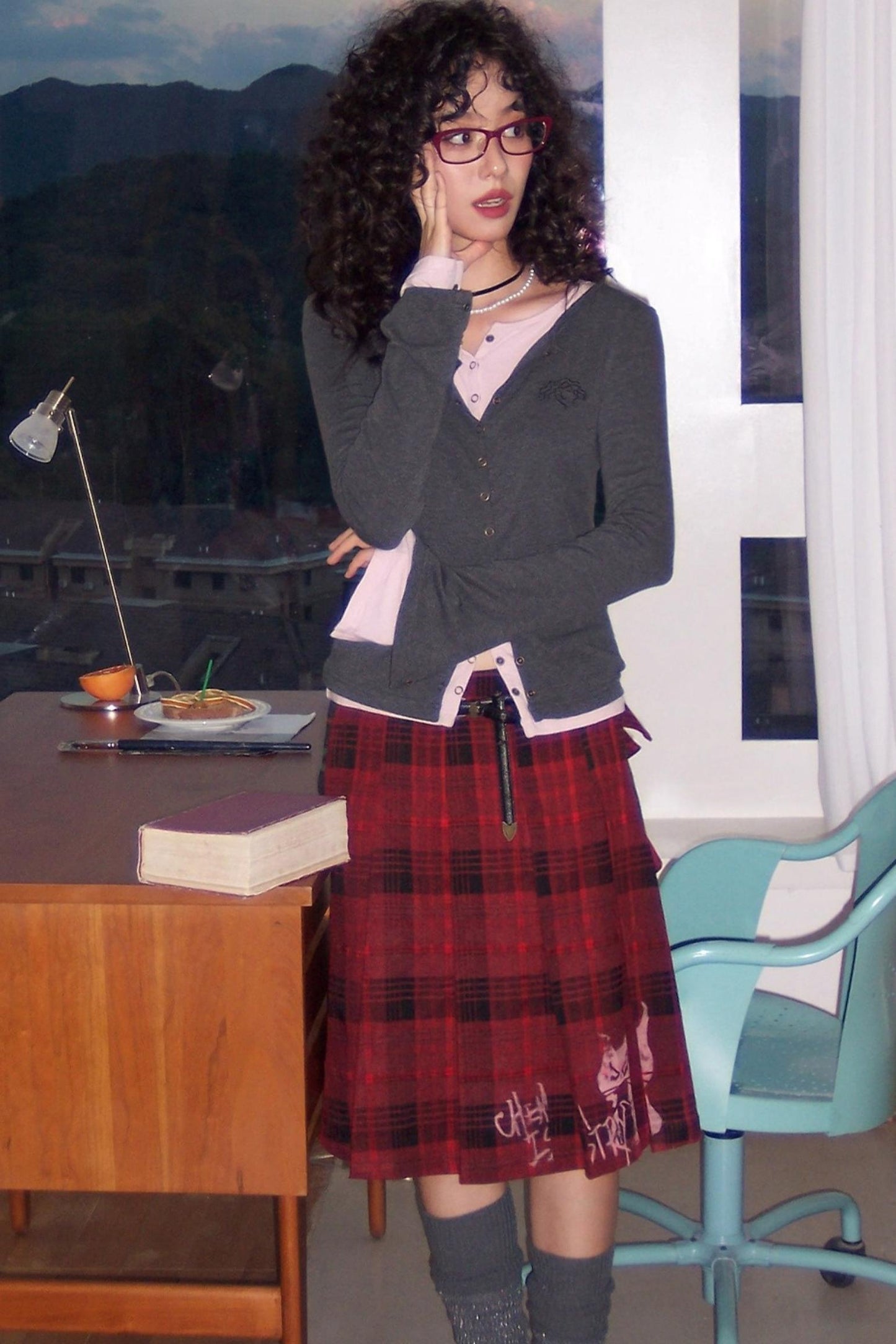 Interlude Embroidered Slimming Top