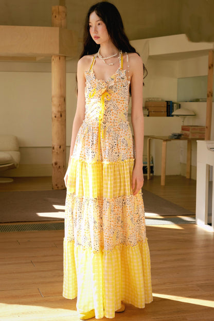Sunshine Halter Dress