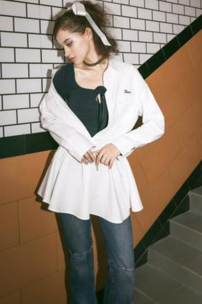 Blue High-Waisted Skinny Jeans