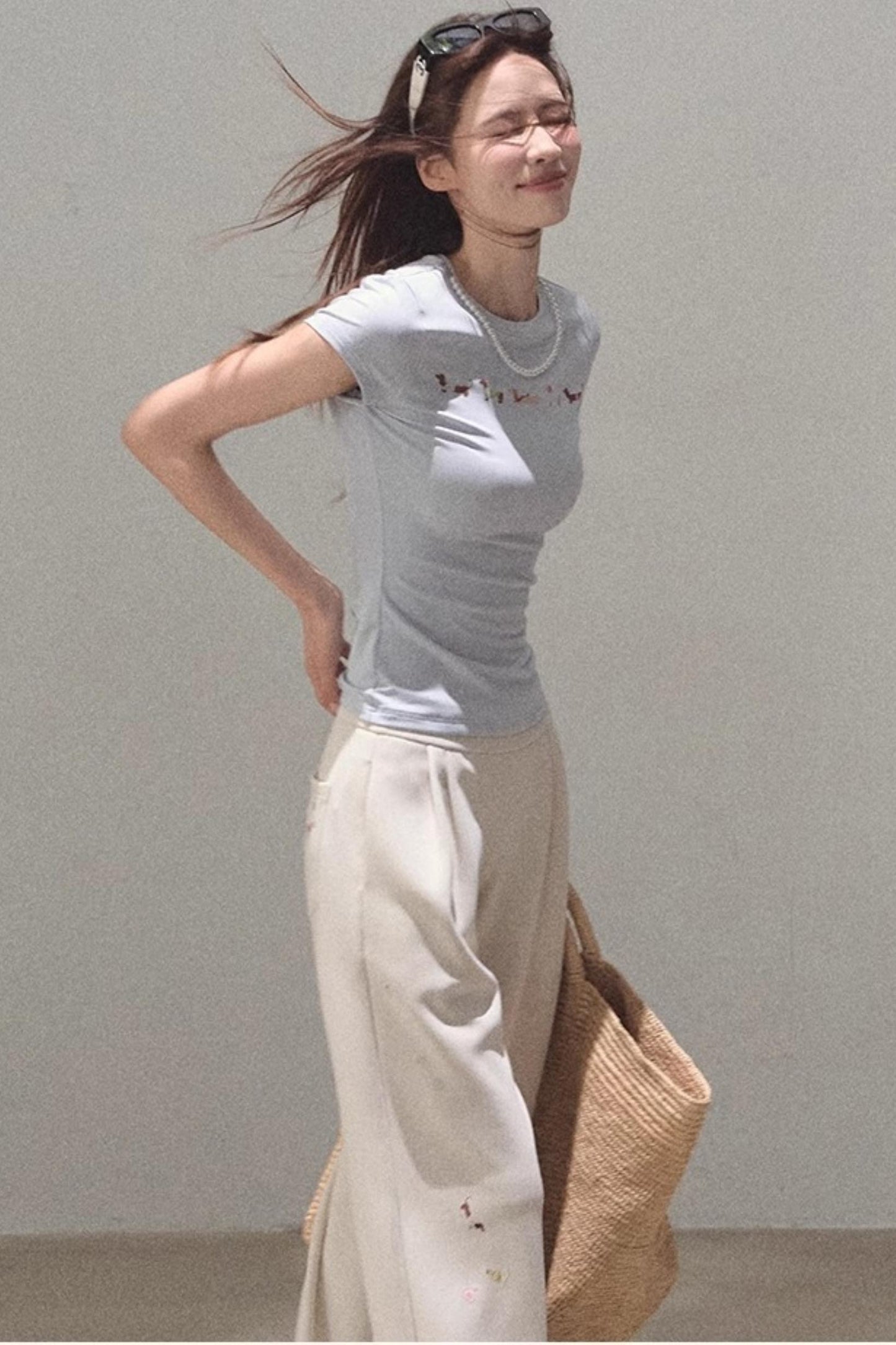 Flexi Wide-Leg Sweatpants