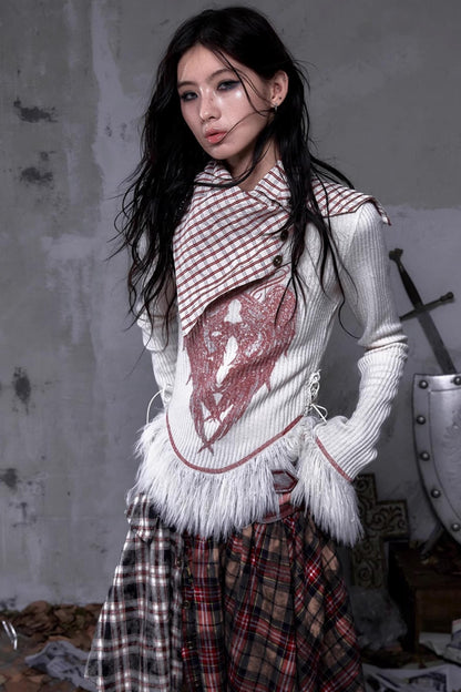 Vintage Christmas Turtleneck Sweater