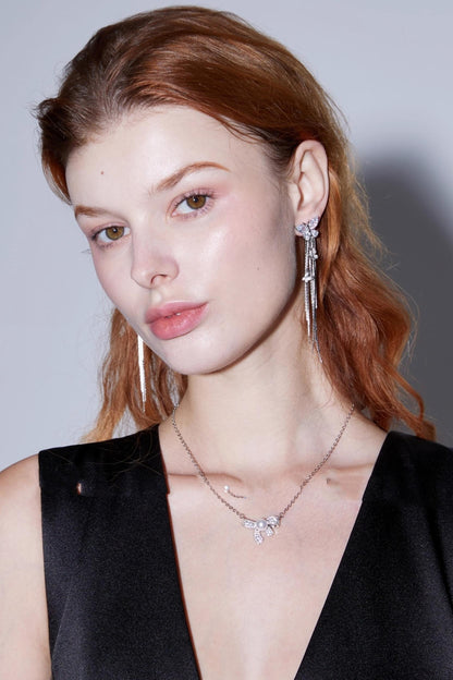 Fish-Princess Bow Necklace