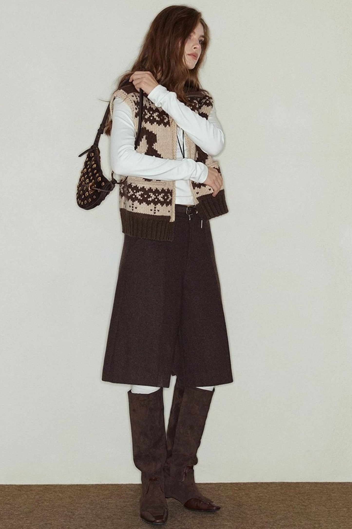 Rabbit Wool Cardigan