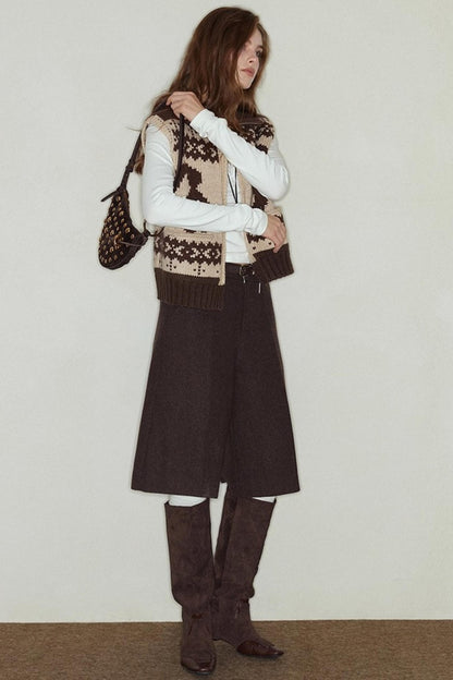 Rabbit Wool Cardigan