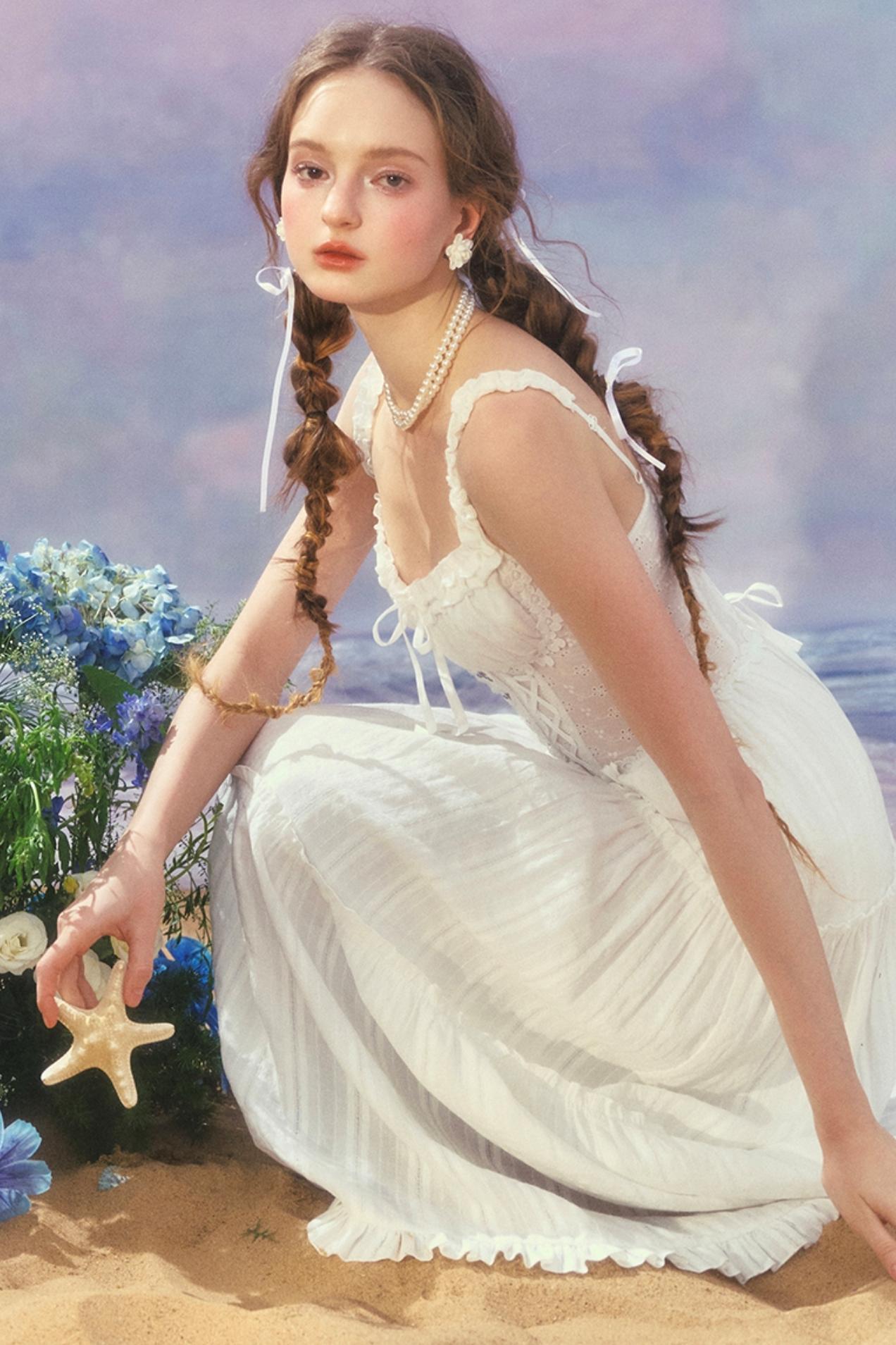 Romantic Halter Dress