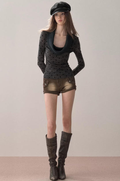 Retro Polka Dot T-Shirt