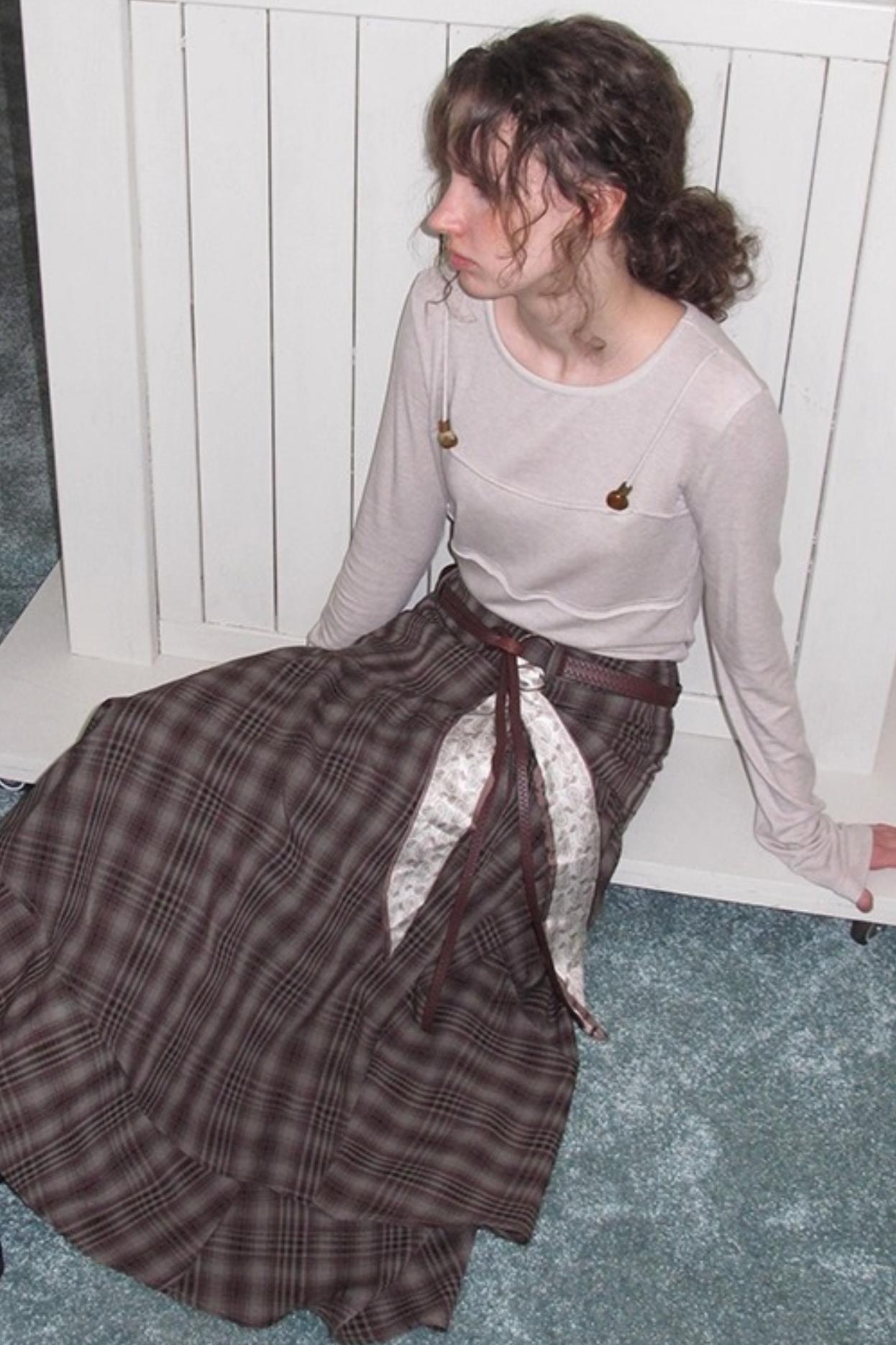 Cashmere Fake Two Piece T-Shirt