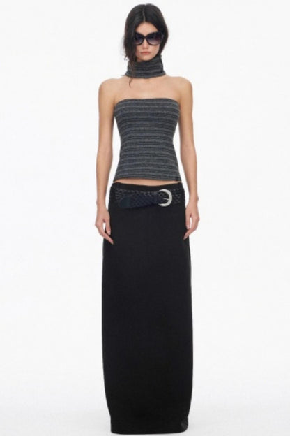 Knitted Bandeau Slim Inner Top