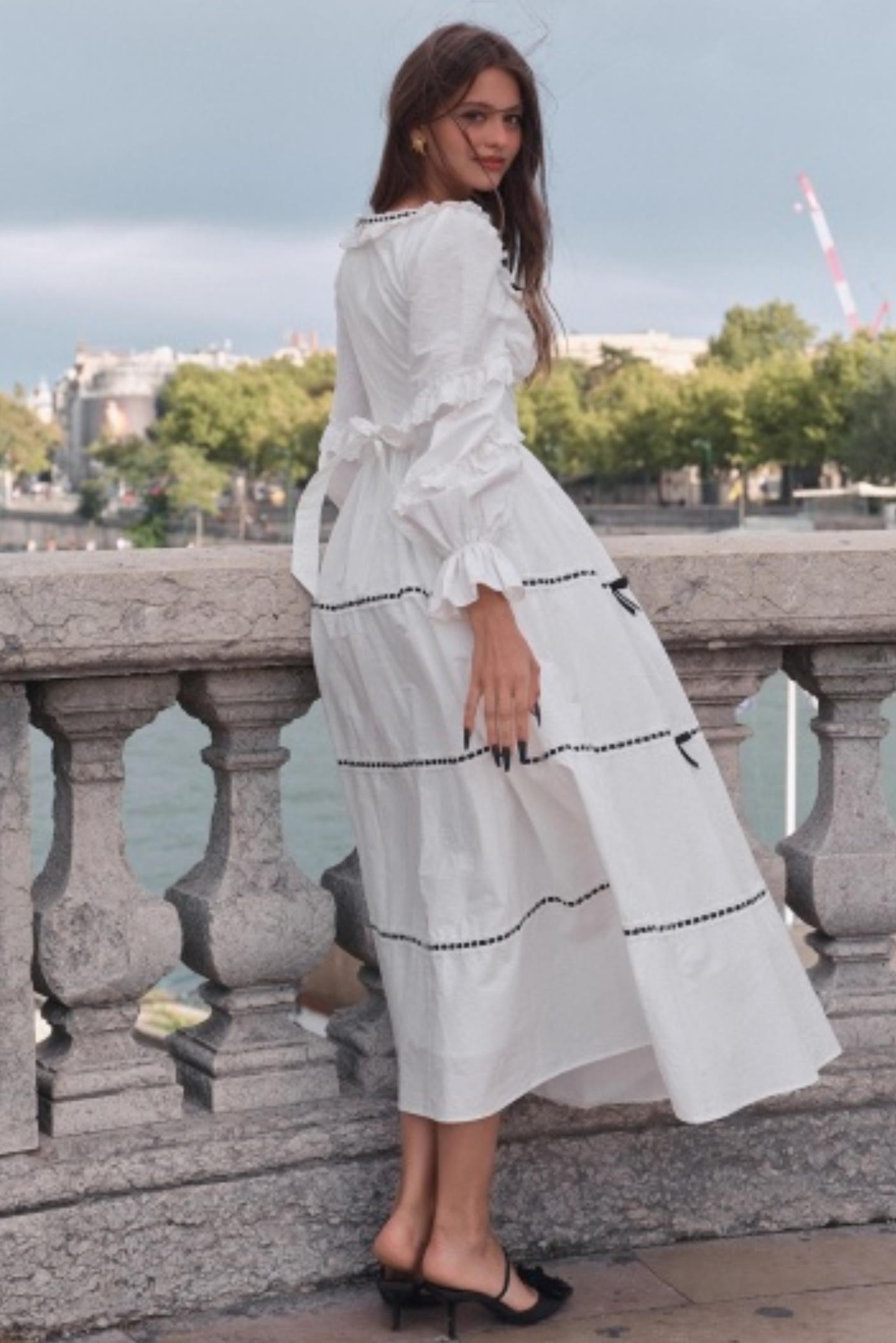 Lace Ghost Ode Dress Set-Up