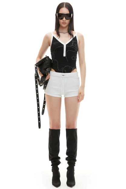 Color-Blocked Slim-Fit Camisole