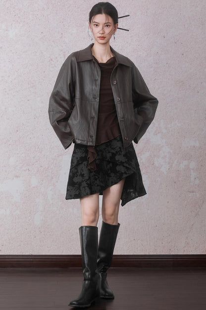 Autumn Cocoa Brown T-shirt