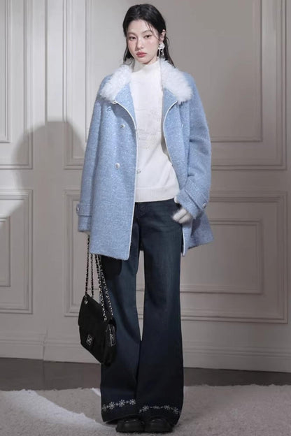 Blue Island Wollmantel