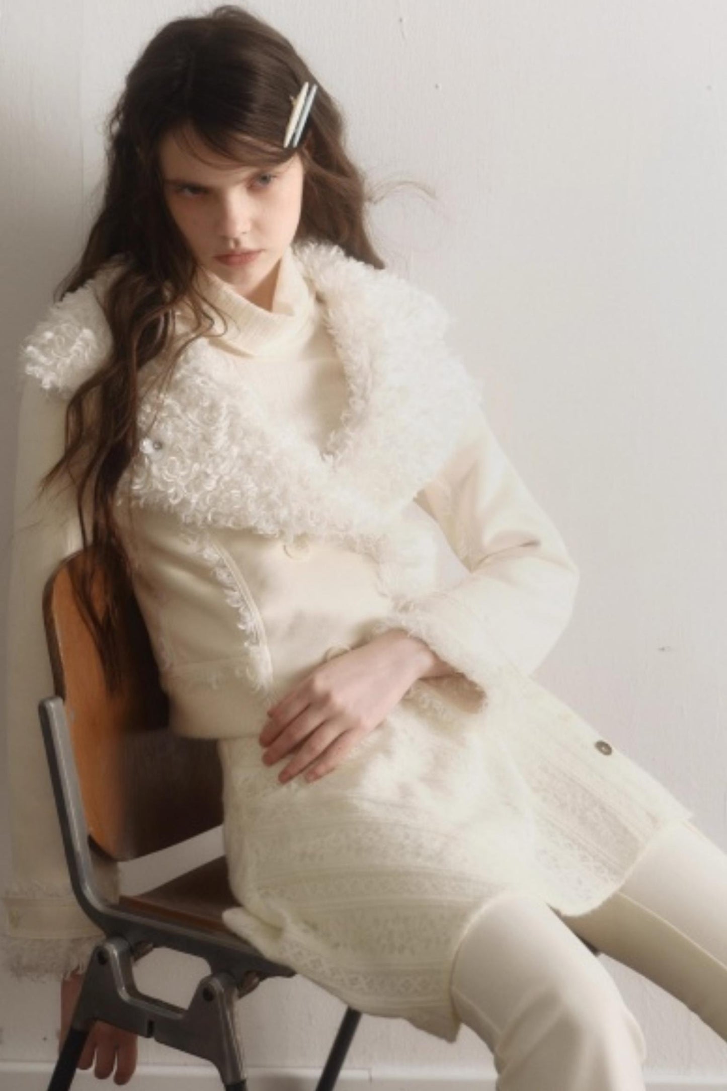 Artist-Original Lace Patchwork Pants